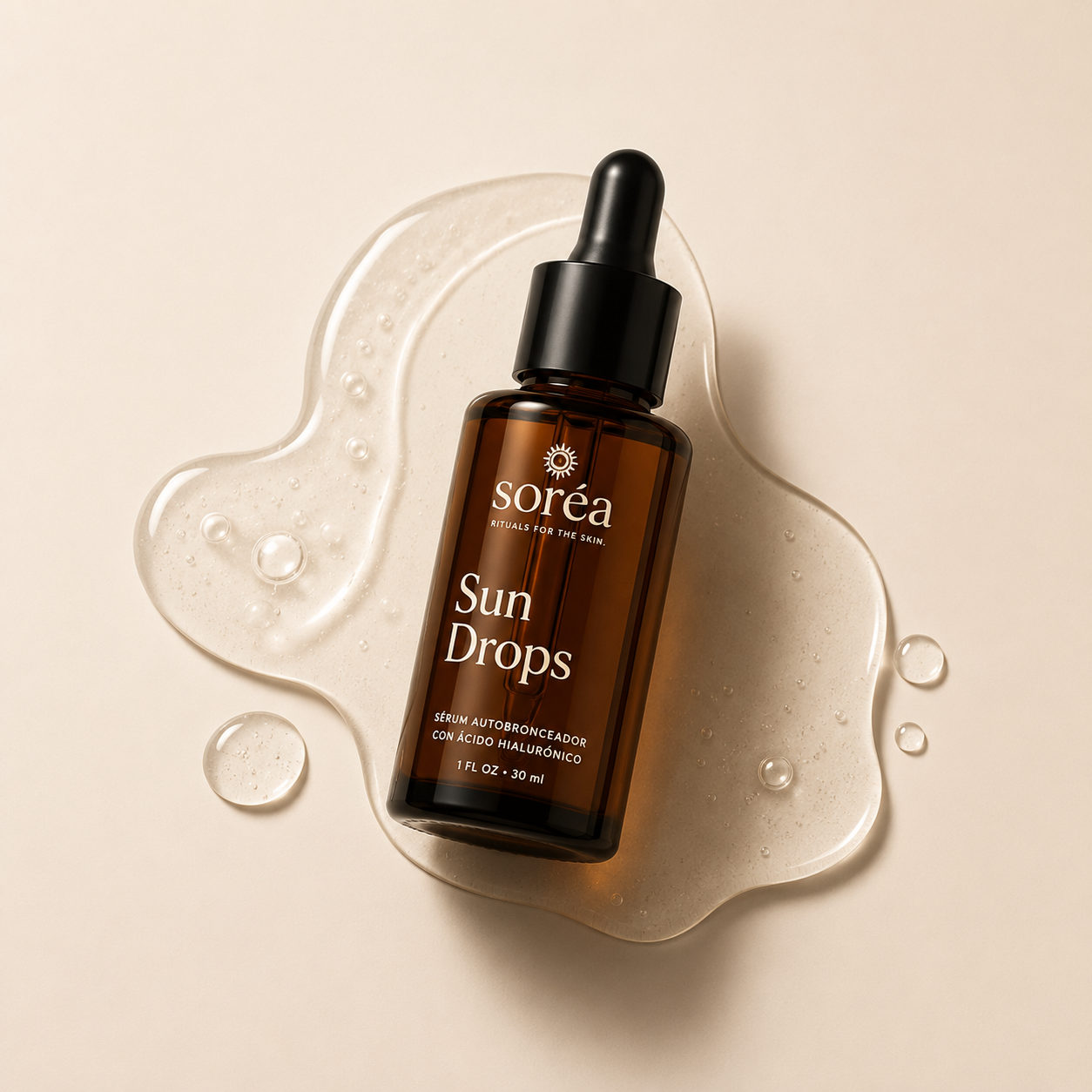Sun Drops: Sérum Autobronceador con Ácido Hialurónico
